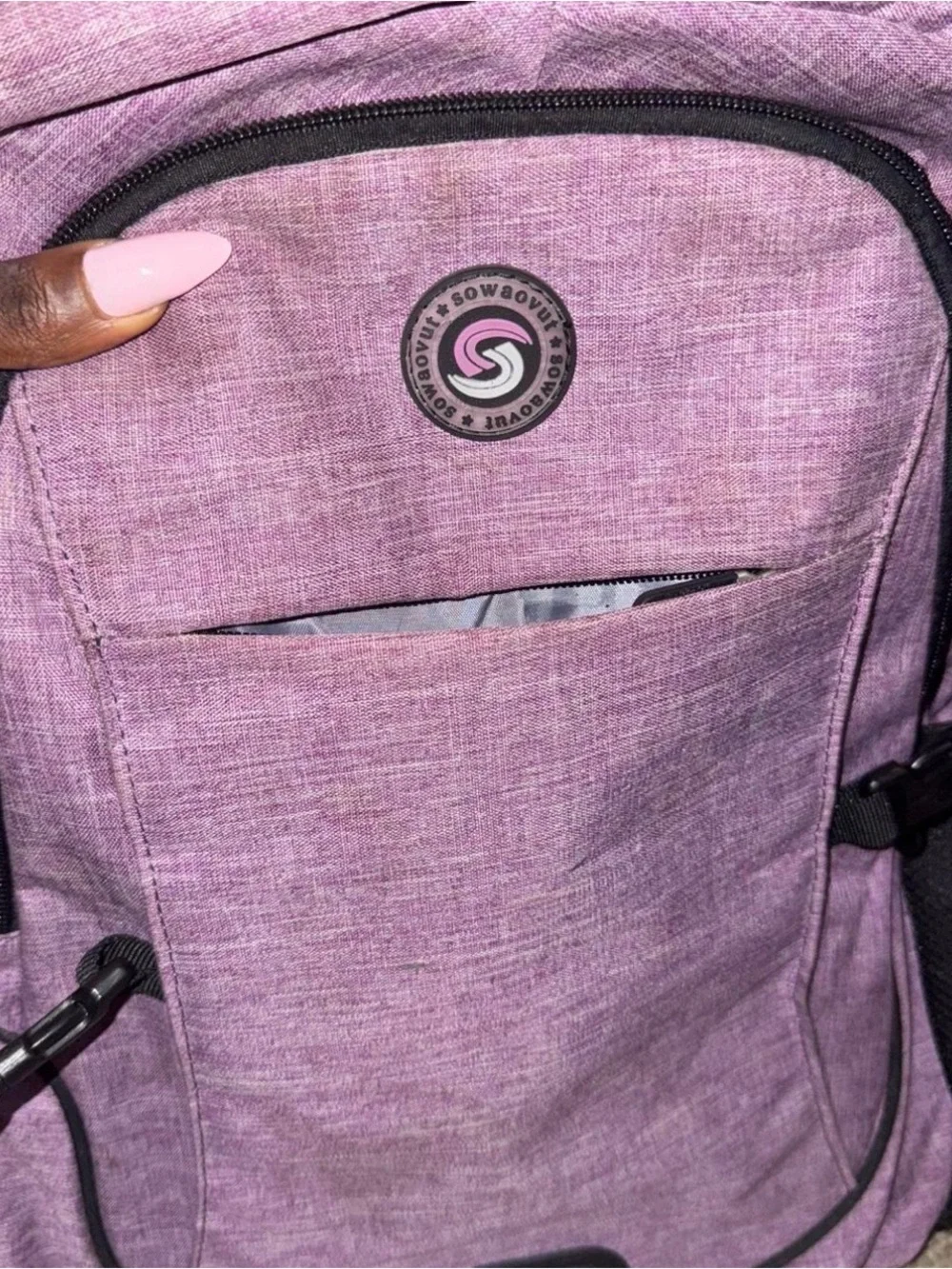 Purple laptop Men's Backpack - Durable Everyday Bag